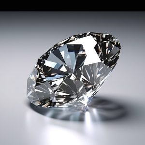 Round cut diamond